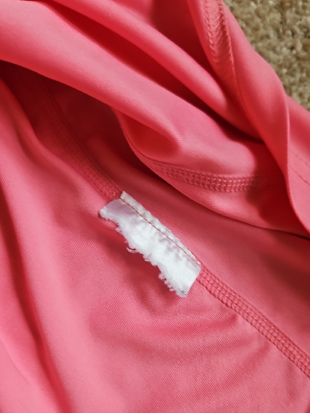 Maroaut Size M Women's Pink Hooded Performance Pullover - Picture 4 of 9